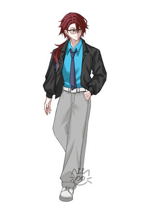 Fullbody Colored Sketch